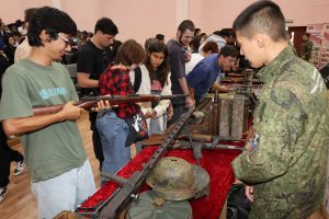 Уроки мужества и патриотические выставки прошли в Колледже строительства и экономики АГАСУ